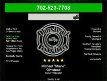 Tablet Screenshot of olmtowing.com